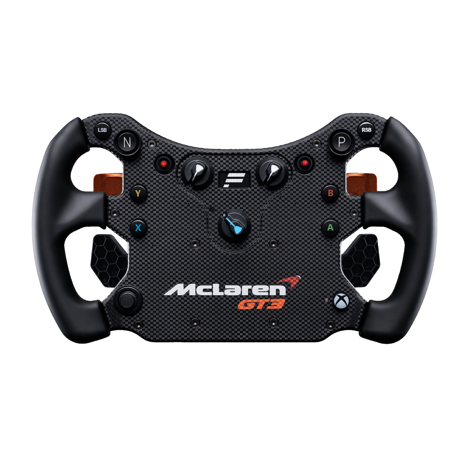 CSL Elite Steering Wheel McLaren GT3 V2 + QR2 Wheel-side