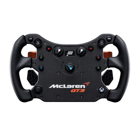 CSL Elite Steering Wheel McLaren GT3 V2 + QR2 Pro Wheel-side