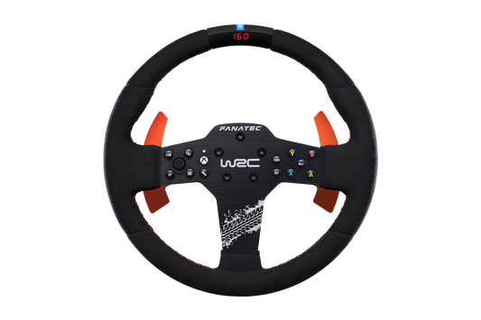 CSL Elite Steering Wheel WRC + QR2 Lite Wheel-side