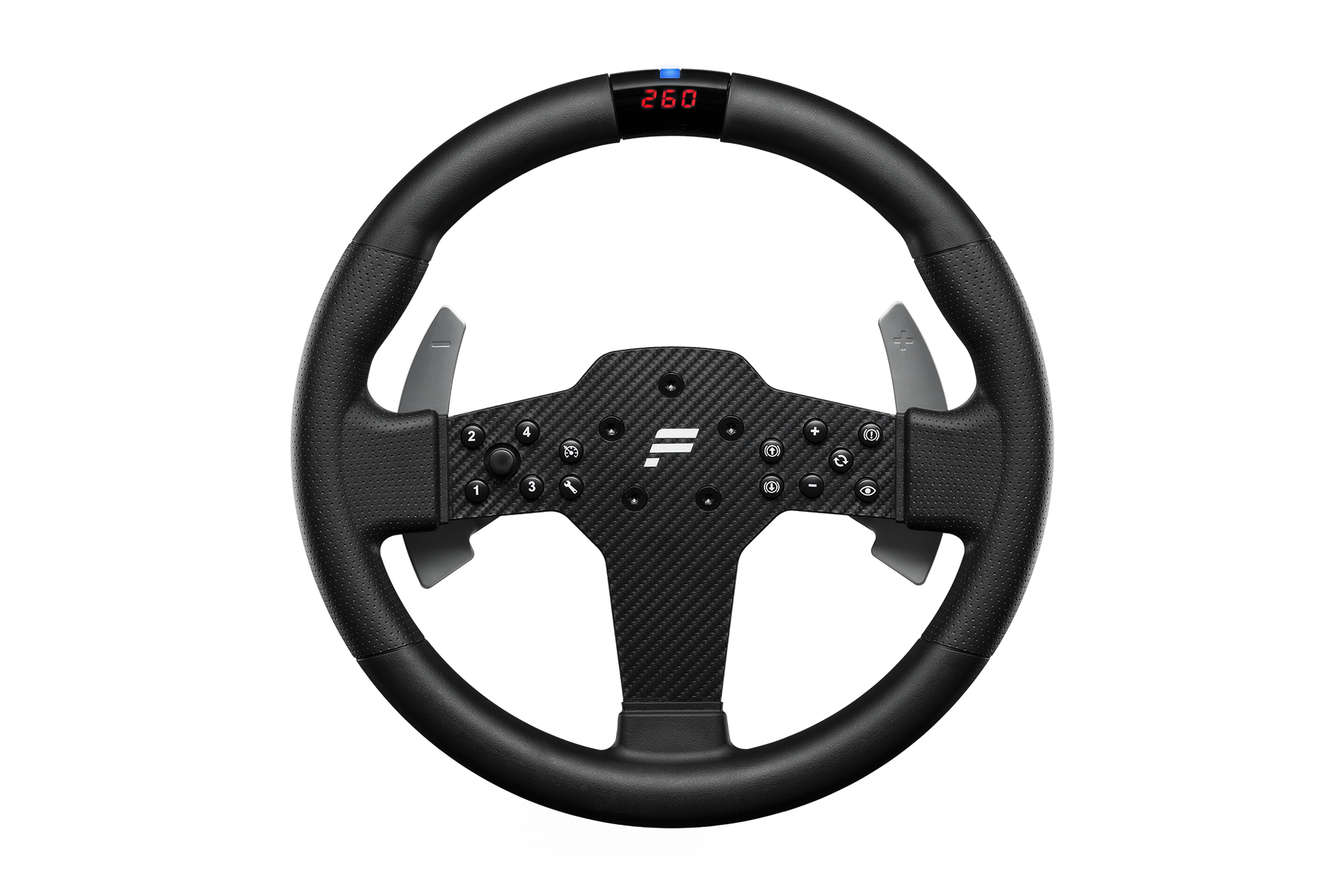 CSL Steering Wheel P1 V2 + QR2 Pro Wheel-side