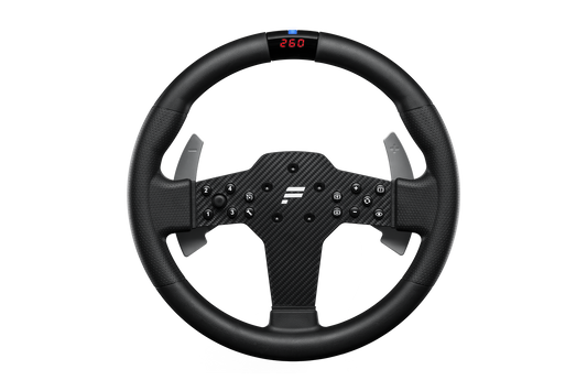 CSL Steering Wheel P1 V2 + QR2 Pro Wheel-side