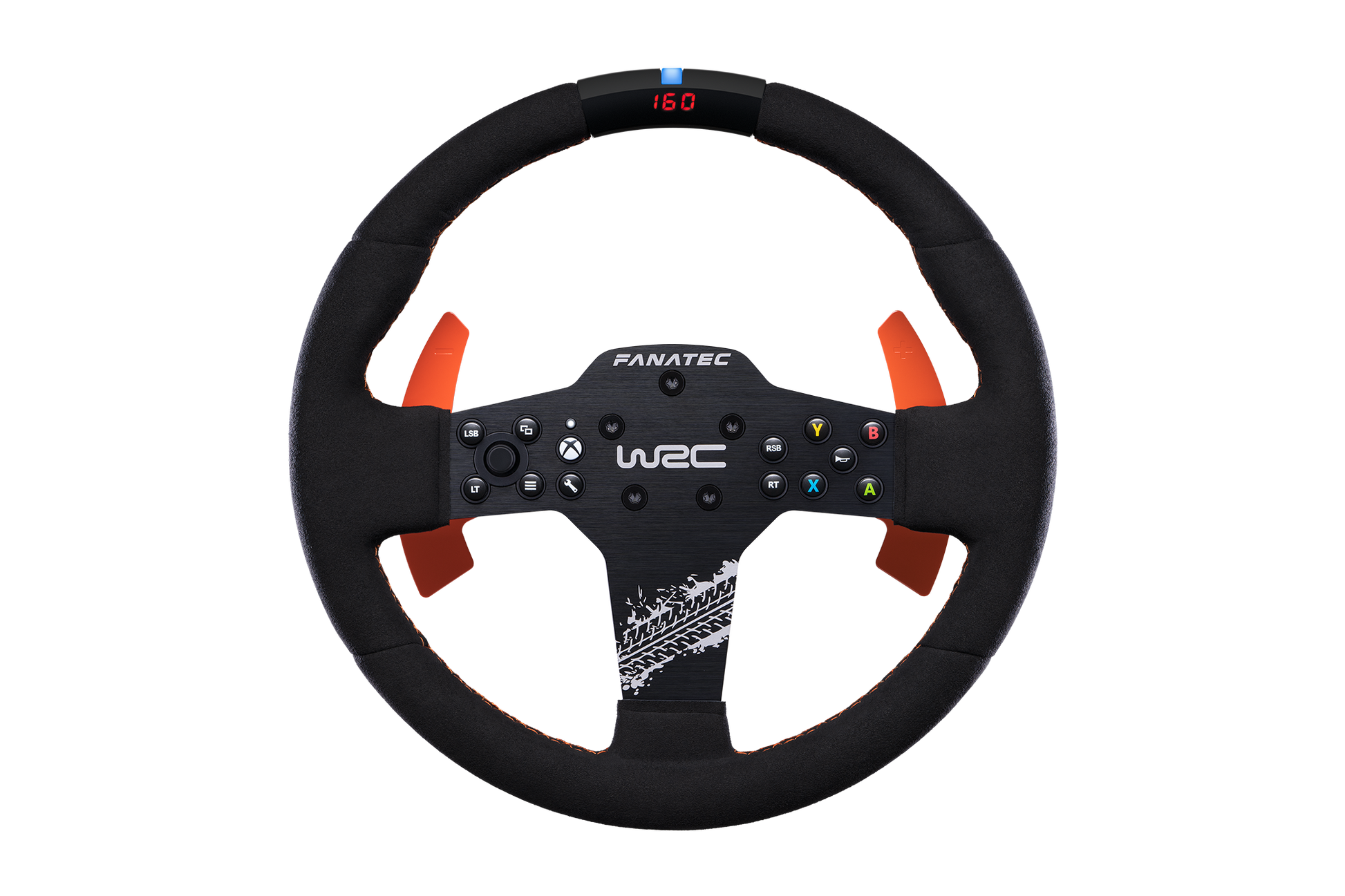 CSL Elite Steering Wheel WRC + QR2 Wheel-side