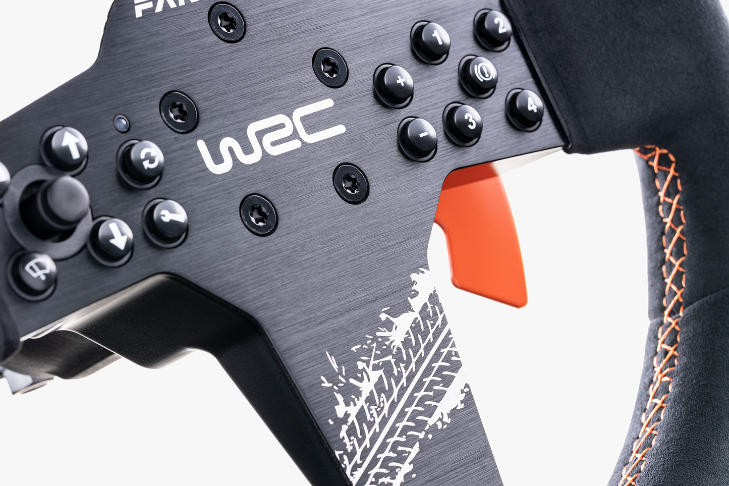 CSL Elite Steering Wheel WRC + QR2 Wheel-side